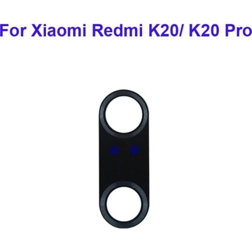 2PCS High quality For Xiaomi Redmi K20 Back Rear Camera Glass Lens test good For Xiao Mi Redmi K 20 Pro Replacement Parts K20Pro