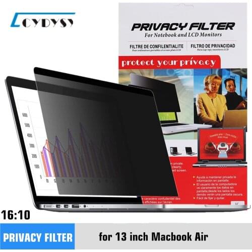 13.3 inch Privacy Screen Filter for MacBook Air A1369/A1466 Laptop