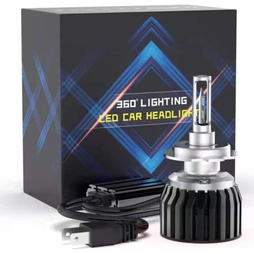 2pcs Canbus 130W H1 H3 H7 LED Bulb H8 H11 9005 HB3 9006 HB4 3D 360 Degree Car Headlight 25000LM Auto Fog Lights Turbo LED H7