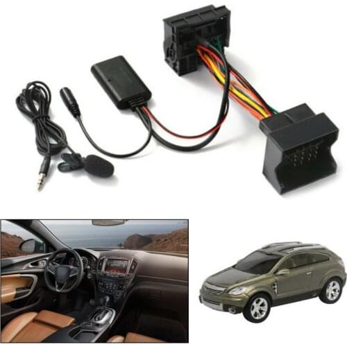 Audio- AUX Cable Adapter Bluetooth External MIC For Opel CD30 CDC40 CD70 DVD90