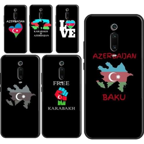 Azerbaijan Heart Love Flag Case For POCO X3 Pro M3 F1 F2 F3 Cover For Xiaomi Mi 11 Ultra Note 10 Lite Mi 9T 10T Pro