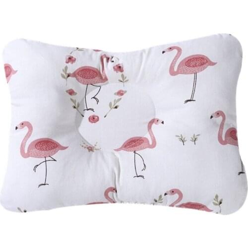 Baby Pillow Cross-Border Explosion Pillow Anti-Head Cotton Breathable Pillow Cotton Baby Pillow No-Toxic Wear-Resistance UseSafe