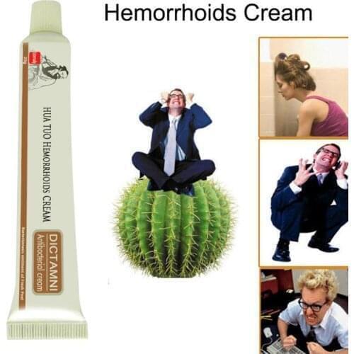 Huatuo Chinese Herbal Hemorrhoids Cream Ointment Powerful Internal Piles External Anal Ointment Cream Painkiller Medical Cream