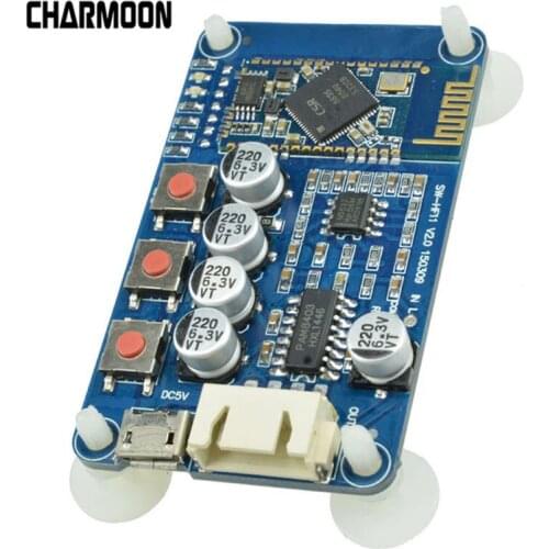 Stereo Amplifier Module Bluetooth 4.0 HF11 CSR8635 PAM8403 Digital Audio Receiver Board 5V Mini USB Automatic Connection