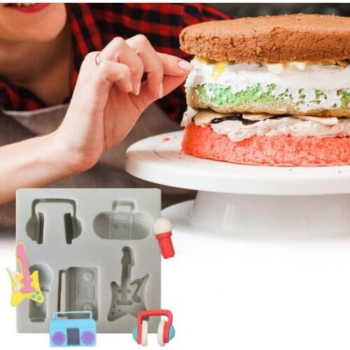 Washable Various Shape Waterproof Radio Microphone Guitar Headphone Casting Mold for DIY