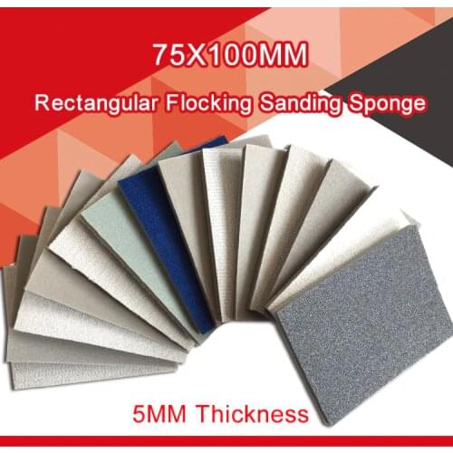 10pcs Wet & Dry Back Velvet Sanding Sponge Disc Sandpaper Self-adhesive 300-3000 Grit Polishing Grinding Tools Hook Loop