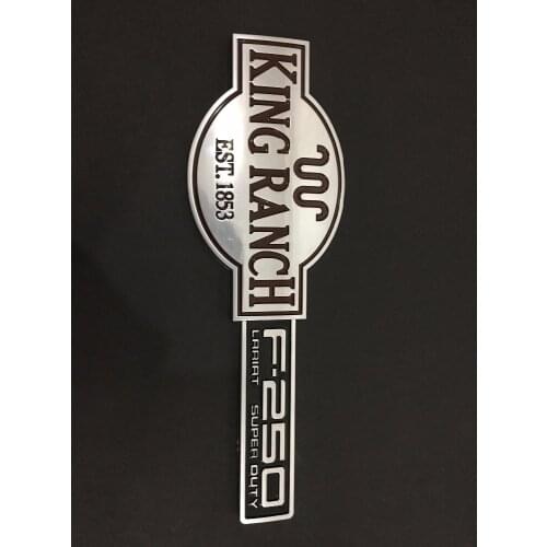 2017 NEW F-250 F250 KING RANCH FACTORY FRONT FENDER EMBLEMS