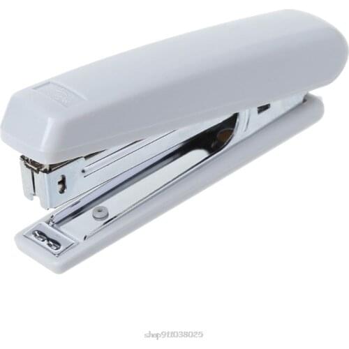 Portable Metal Manual Stapler Uses No.10 Staples Desktop School Office Supplies Ja21 21 Dropship