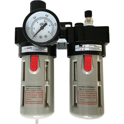 Air Pressure Regulator Oil/Water Separator Trap Filter Compressor BFC4000