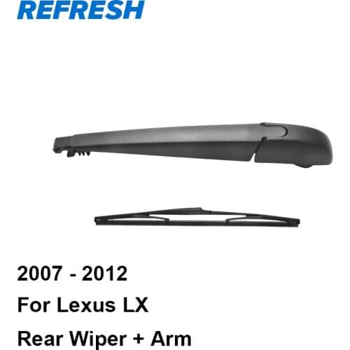 Rear wiper arm & blades for Lexus LX 2007 2008 2009 2010 2011 2012 2013 2014 2015 2016 2017 2018 2019