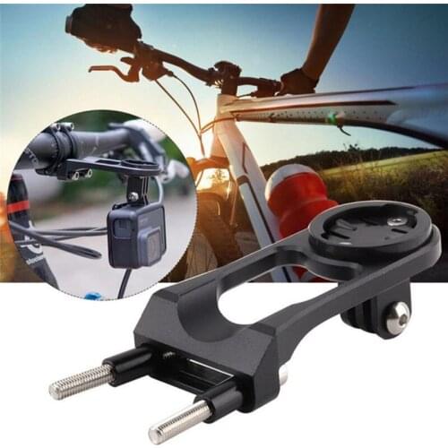 Bicycle extension handle mounting bracket extension bracket for Garmin Gopro Cateye Bryton bicycle bracket