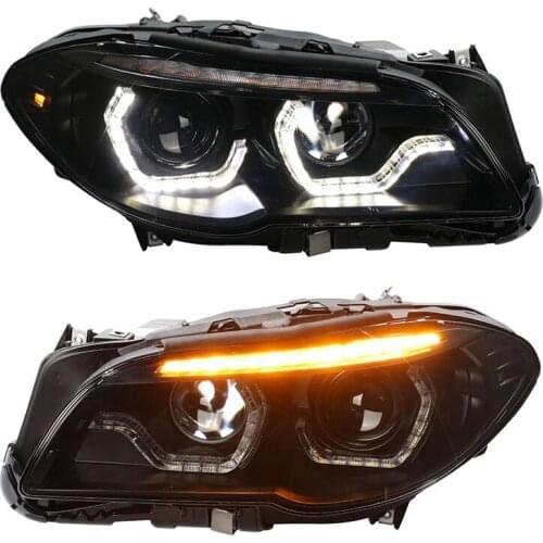 1 Set LED Head Light assembly For BMW F10 F18 5 series 520 525 530 535i 2011-2013 Year