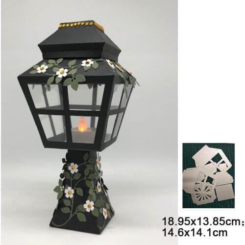 3D Stereo Christmas Light Metal Cutting Dies For DIY Scrapbook Cutting Die Paper Cards Embossed Decorative Craft Die Cut New