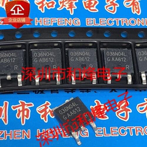 5pcs/IPD036N04LG 036N04L TO-252 40V 90A