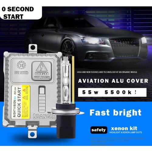 Dianshi 5500k fast bright HID H1 H3 H7 H8 H9 H11 9005 9006 HB3 HB4 9012 auto xenon light