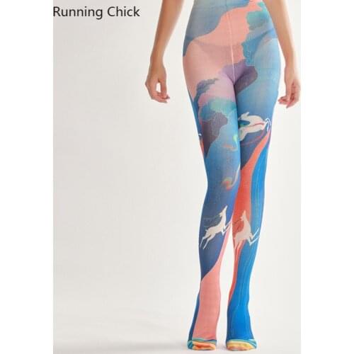 Antique Element Digital Printing Pantyhose Women, One Size Girl Tight, Cheap Stuff With Free Shipping, Wholesales