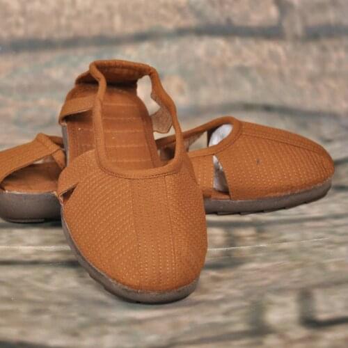 Summer autumn cotton linen ancient monk arhat shoes Buddhist supplies monk ShaoLin TaiChi shoes