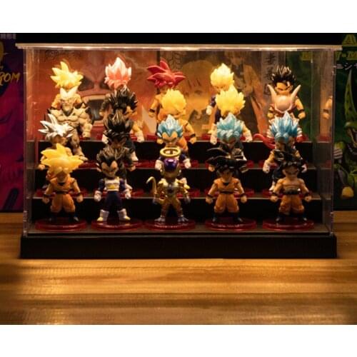 Bandai Dragon Ball Figure Goku Klin Vegeta Frieza Doll Decorations Anime Peripheral Toys and Gifts for Children