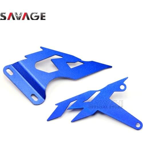 For YAMAHA YZF R1 2007-2008 Footrest Foot Peg Heel Plates Guard Protector Motorcycle YZFR1 Accessories