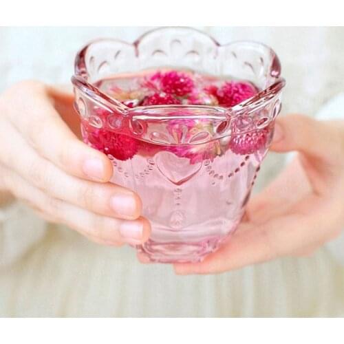 Beautiful Clear Body Engraving Glass Mug Glass Morning Mug Tea Milk Coffee Cups SH95-86