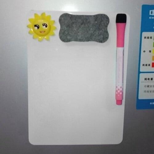 Whiteboard Writing board magnetic writing board fridge writing board Removable Whiteboard Home Decoration message board/Memo Pad