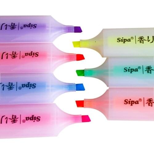Highlighter Markers for Adults Kids Highlighting in the Home School Office Highlighters Pastel Gel Highlighters 7Colors