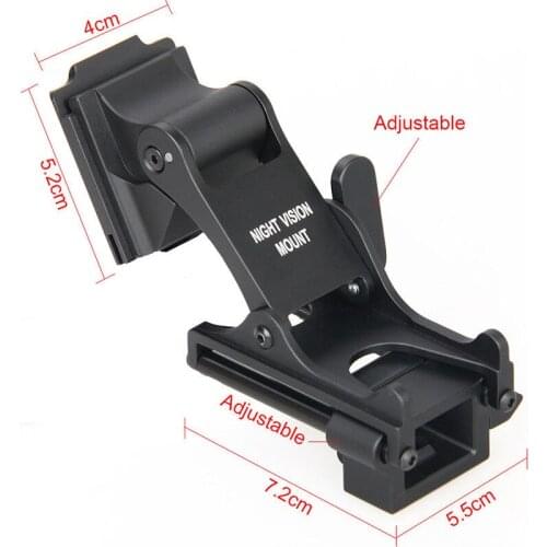 Army Fans Metal CNC Helmet Mount NVG Mount for PVS-7 / PVS-14 Night Vision Goggles
