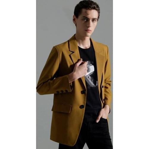 Мужские повседневные пиджаки Minglu China At AliExpress