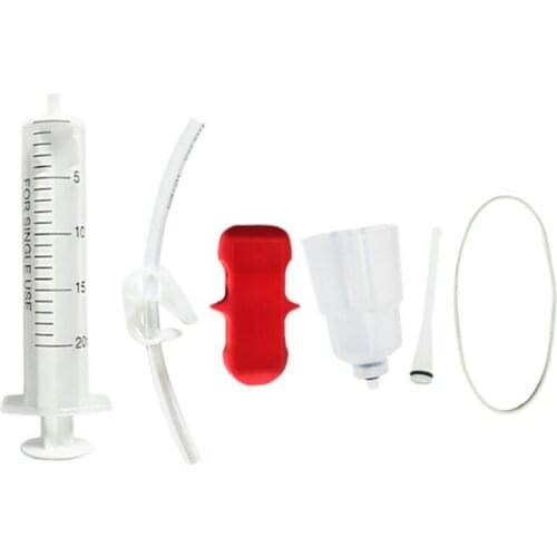 Bike Hydraulic Brake Bleed Kit Bike Bicycle disc for SHIMANO Brake System Mineral Oil Brake Funnel Set Bike Repair Tool15