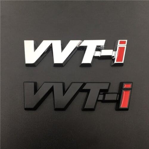 Car Rear Trunk Sticker For Toyota VVT-i Pruis Yais C-HR Camry Tacoma Corolla Tundra Rav4 Avensis Auris Hilux 4runner Styling