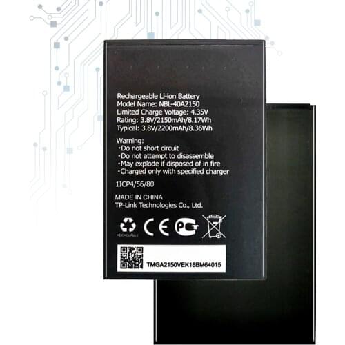NBL-40A2150 2150mAh Replacement Battery For TP-link Neffos C5 Plus