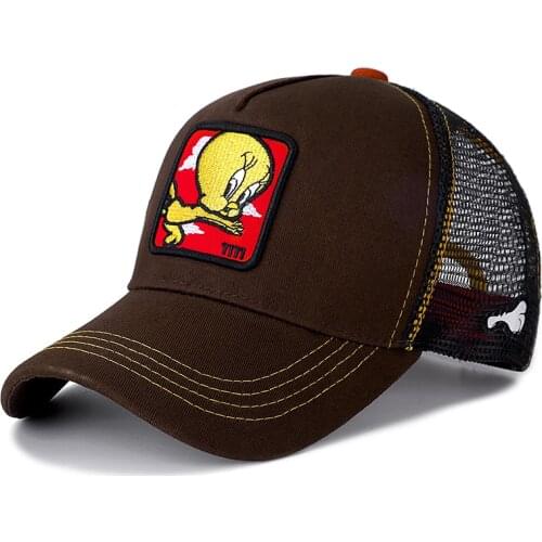 New Brand Anime TITI Snapback Cap Cotton Baseball Cap Men Women Hip Hop Dad Mesh Hat Trucker Dropshipping