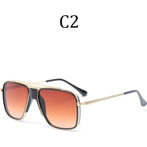Hot brand design Fashion Classic Style Gradient lens Sunglasses Men Vintage Brand Design For women Sun Glasses Oculos De Sol