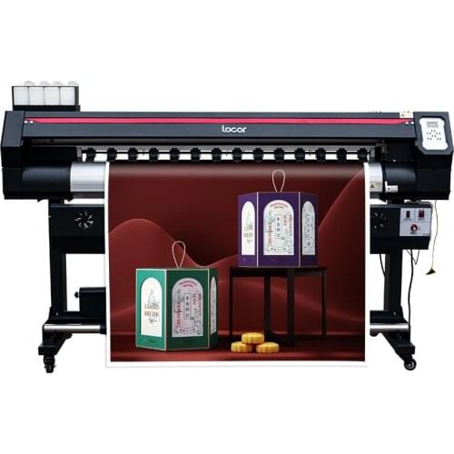 Wide format photo printer 180cm with xp600 single head large format banner printing machine