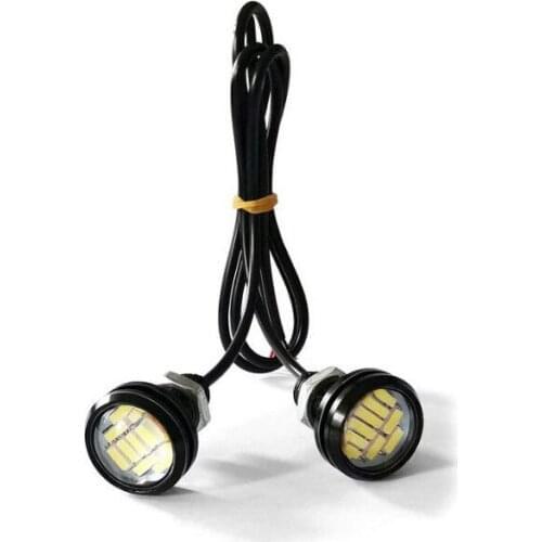 1pcs LED Car Daytime Running Light Flexible Car Auto License Plate Lamps for Great Wall Haval Hover H3 H5 H6 H7 H9 H8 Chery A1