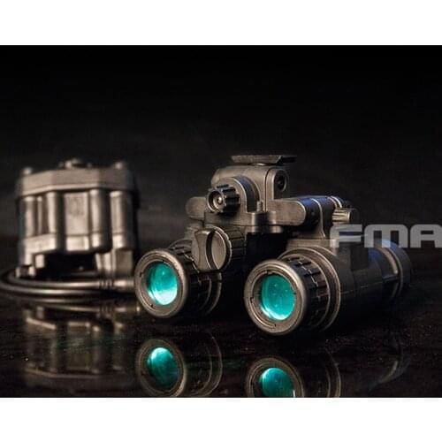 FMA Tactical Hunting Helmet NVB An-pvs31 Virtual Model Black Upgrade With Luminous Function Binocular Night Vision