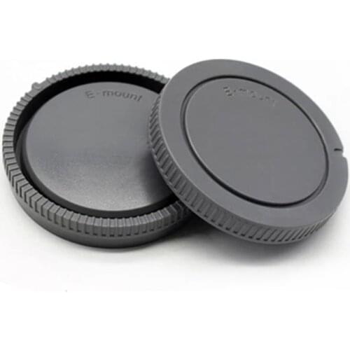 1pairs camera Body cap + Rear Lens Cap for sony NEX NEX-3 E-mount