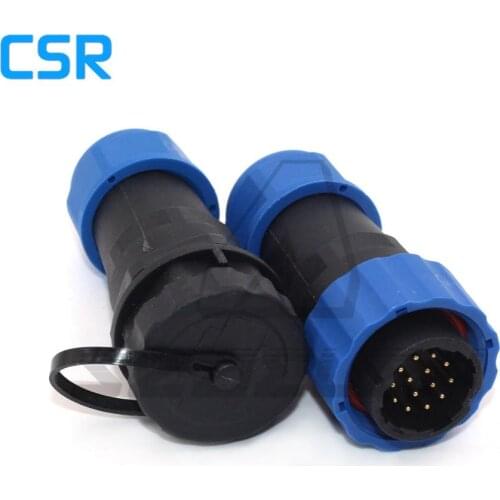SD20 Type 14 pin Automotive Cable Connector Plug Socket Male and female Waterproof Connector IP67