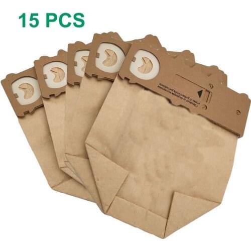 15 pcs /lot dust bag cleaning bags fit for Vorwerk Vacuum cleaner parts VK130 VK131 kobold130 131 FP131