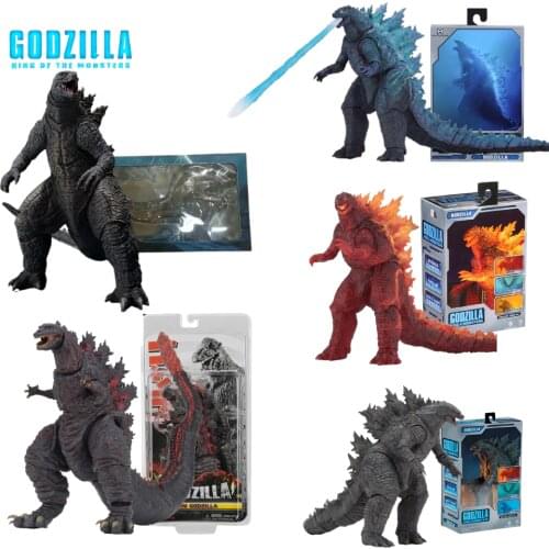 Bandai Godzilla Burning Model Anime Figures Gojira King of The Monsters Nuclear Power Gojira Injection Energy SHF Action Figural