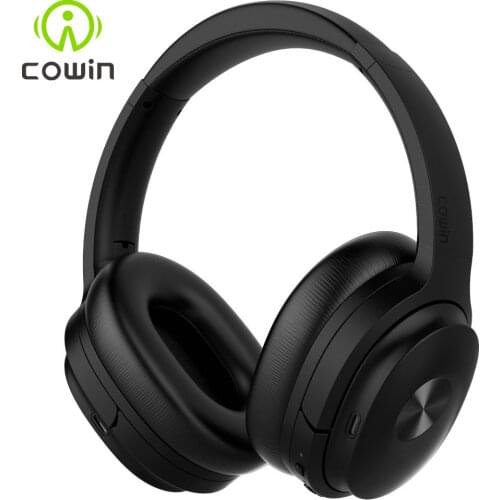 Cowin SE7 Fone ANC Active Noise Cancelling Bluetooth Headphones Wireless Headset with apt-x microphone for phones -30dB level