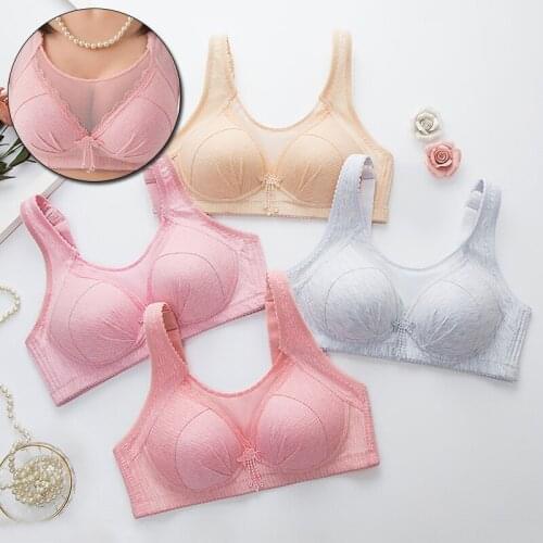 Wireless Push Up Bra Solid Color Seamless Soft Bra For Women Double Breasted Sexy Lingerie Comfort Breathable Bralette Wire free