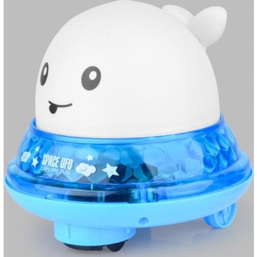 Creativity Baby Children Whale Electric Induction Sprinkler Music Colorful Lights Baby Bath Toys Water Toys Spout Whale Toy