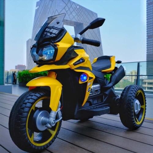 Childrens Electric Motorcycle childrens electric dual-drive Tricycle 2-7 Charging Toy Car can ride on rechargeable 6V7H