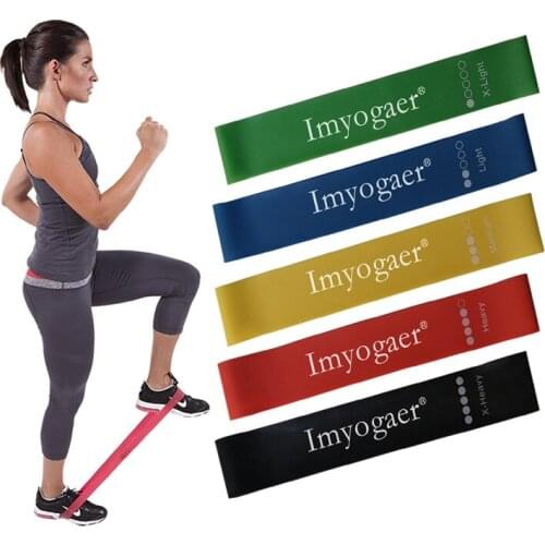 Yoga Resistance Rubber Bands Indoor Outdoor Fitness Equipment 0.35mm-1.1mm Pilates Sport Training Workout Elastic Bands