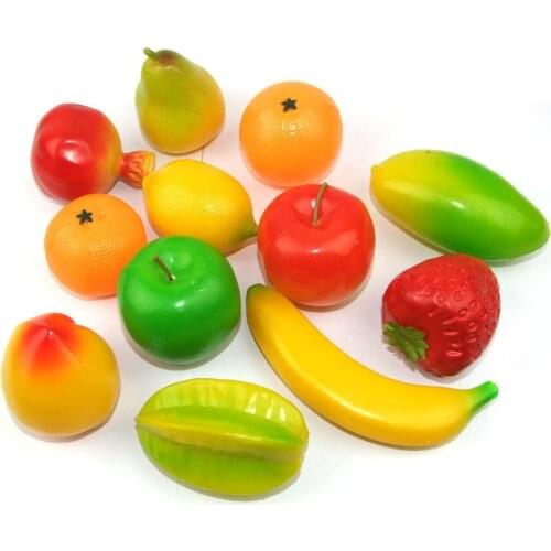Artificial Fruits Super High Simulation Fruit And Vegetable Shooting Props Childrens Teaching Model Plastic Fruit