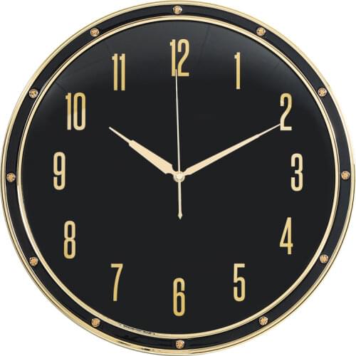 Nordic Luxury Wall Clock Modern Design Large Clocks Wall Home Decoration Creative Gold Silent Watch Zinc Alloy Living Room Gift