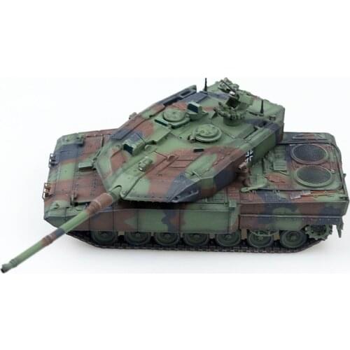 New Special 1/72 Cast German Leopard 2A7 Three-color Camouflage Main Battle Tank Home Display Collection Gift Free Shipping