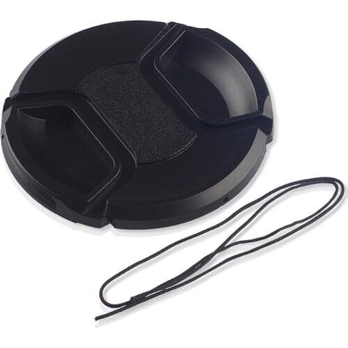 DSLR digital Camera lens cap universal to all brand camera 12Pcs/bag 49 52 55 58 62 67 72 77mm