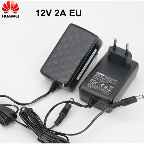 Original Huawei EU Charger 12V 2A Switching Power Adapter for Huawei 5G/4G CPE Router HW-120200E1W